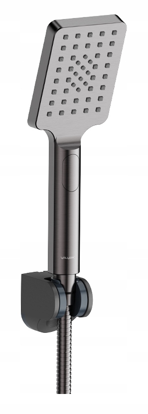 Valvex Zestaw natryskowy, punktowy Loft, Gun Metal.