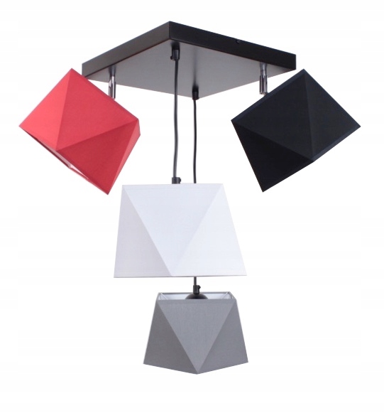 

Lampa Wisząca Sufitowa Żyrandol Plafon Diament Led