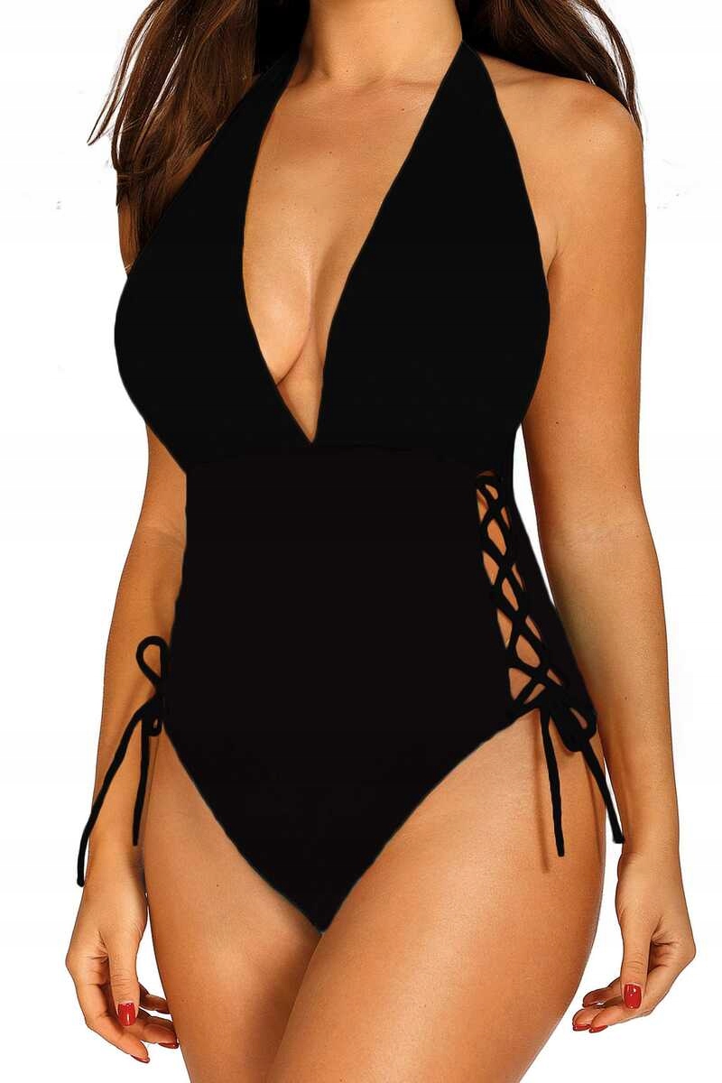 Self Jednodílné plavky Alicante14 19 černé S