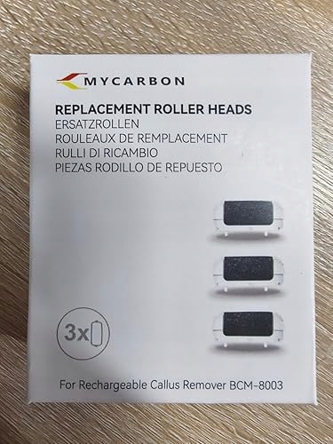 Vyměnitelné Válečky Pro Elektrický Pilník Na Nohy Bcm 8003, Sada 3 Ks