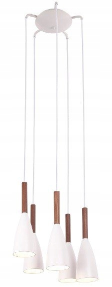 Závesná lampa Soft biela MaxLight