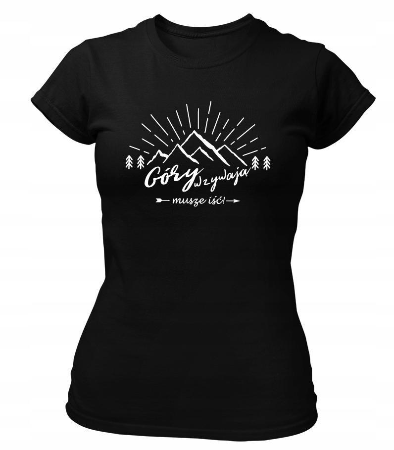 

Koszulka damska Góry Wzywają T-shirt na Prezent S