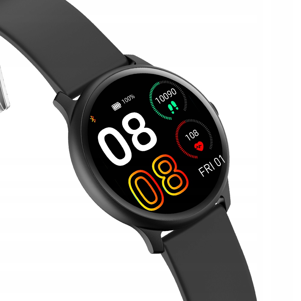 Zegarek G. ROSSI SMARTWATCH PULS KROKI SMS Kolor czarny