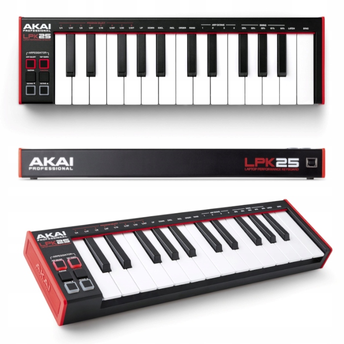 MIDI klaviatura Akai Lpk 25 Mkii Usb
