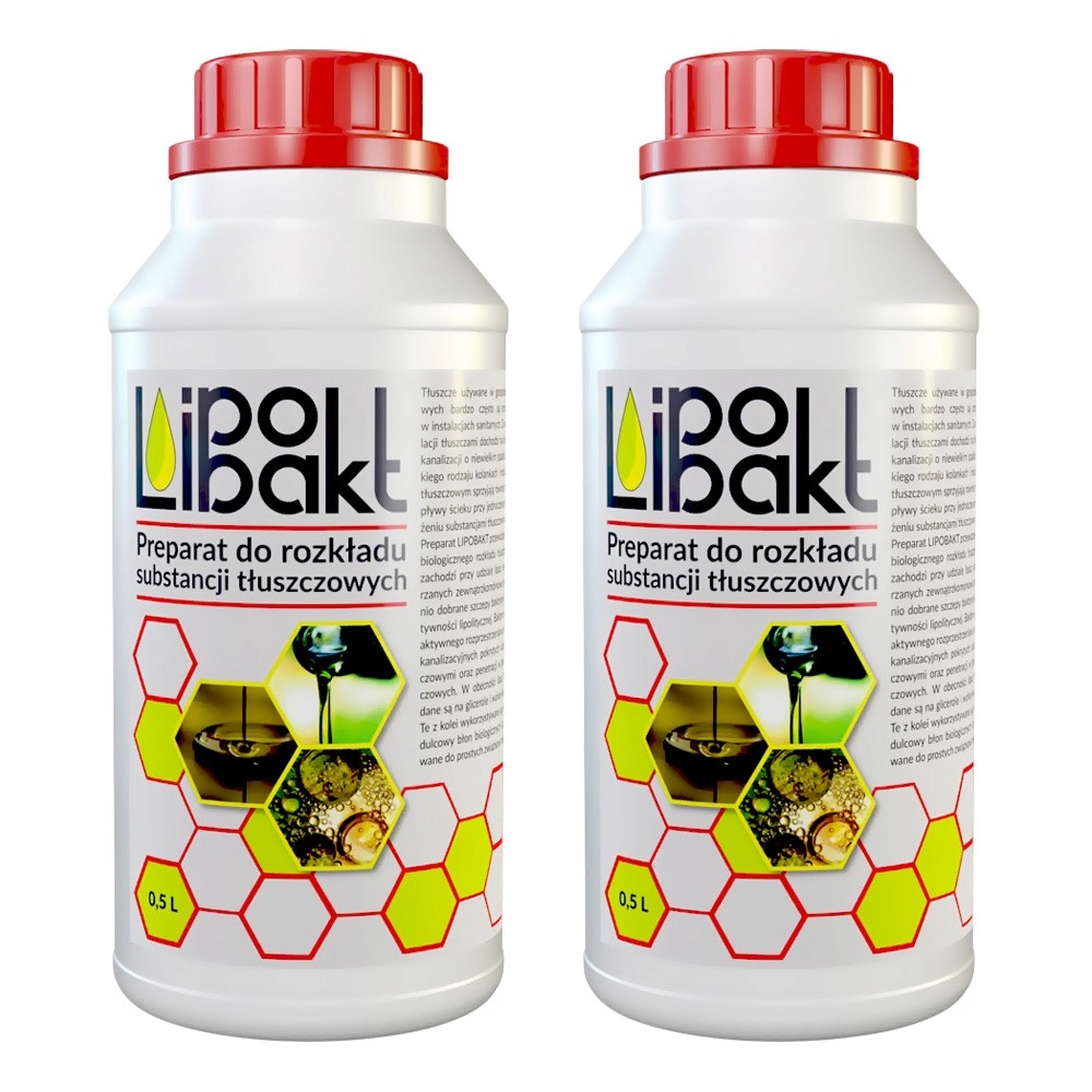 

Lipobakt Odtłuszczanie Usuwa Tłuszcz Udrażnia 1L