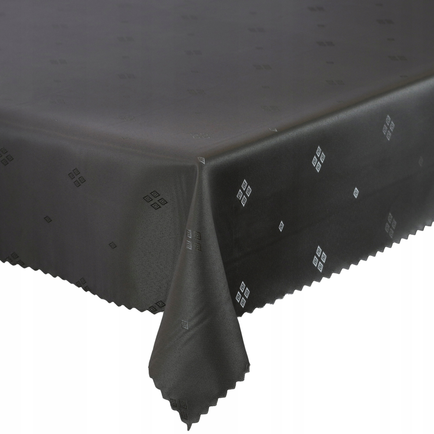 

Obrus Plamoodporny Grafit Romby 120x120 cm