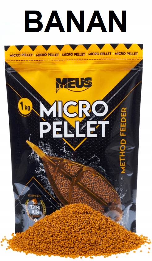Pellet do Metody Meus Durus 2mm Banan 1kg