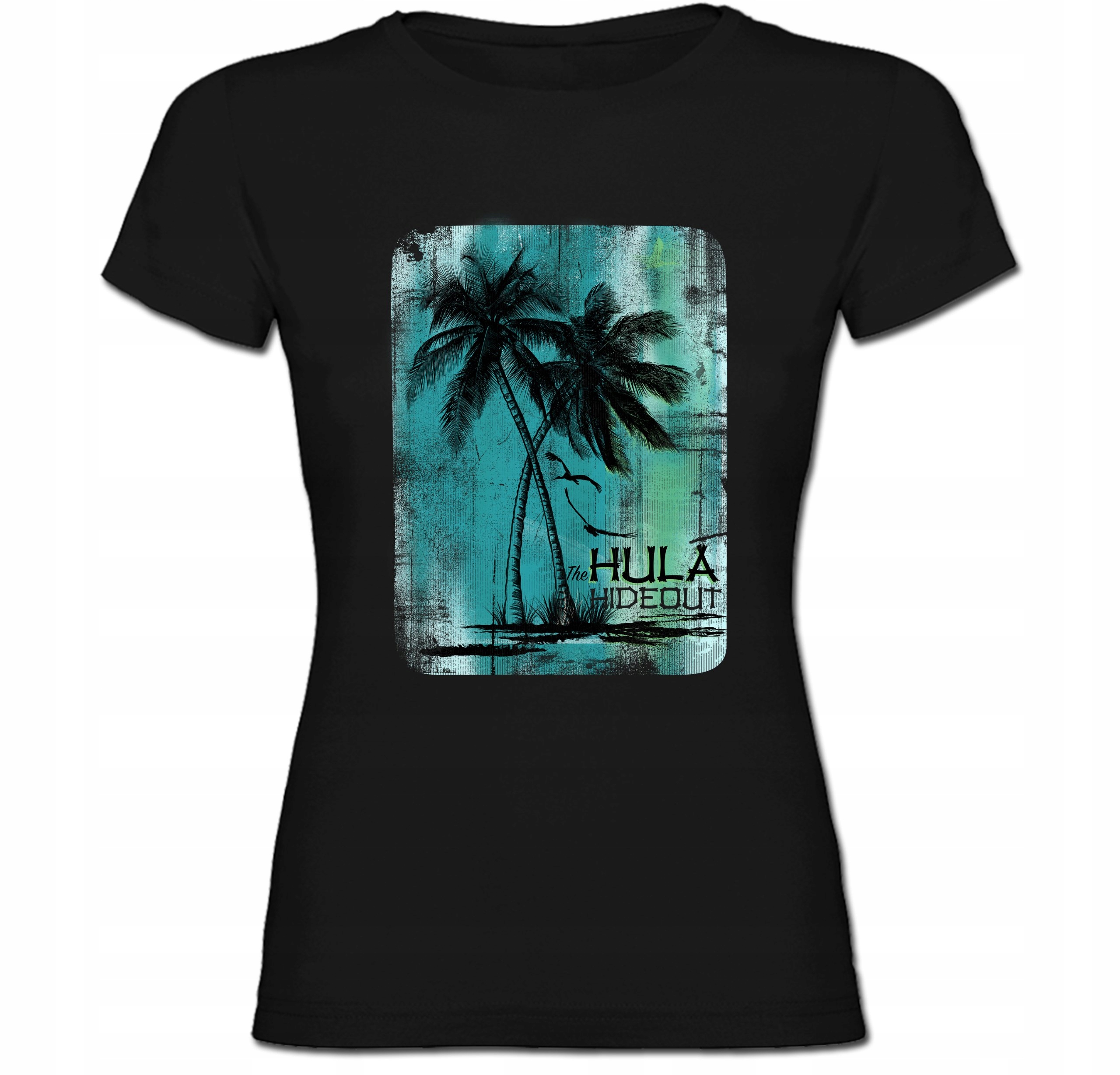 

Tshirt damski Palmy Tropiki Surfing Hula XL