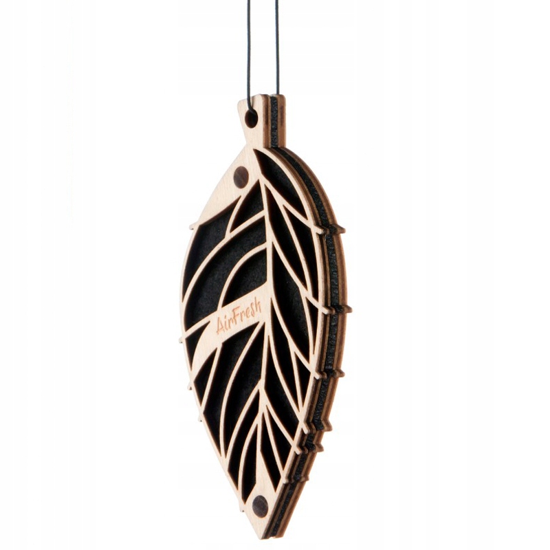 Zapach Samochodowy Drewniany Liść Bamboo Black