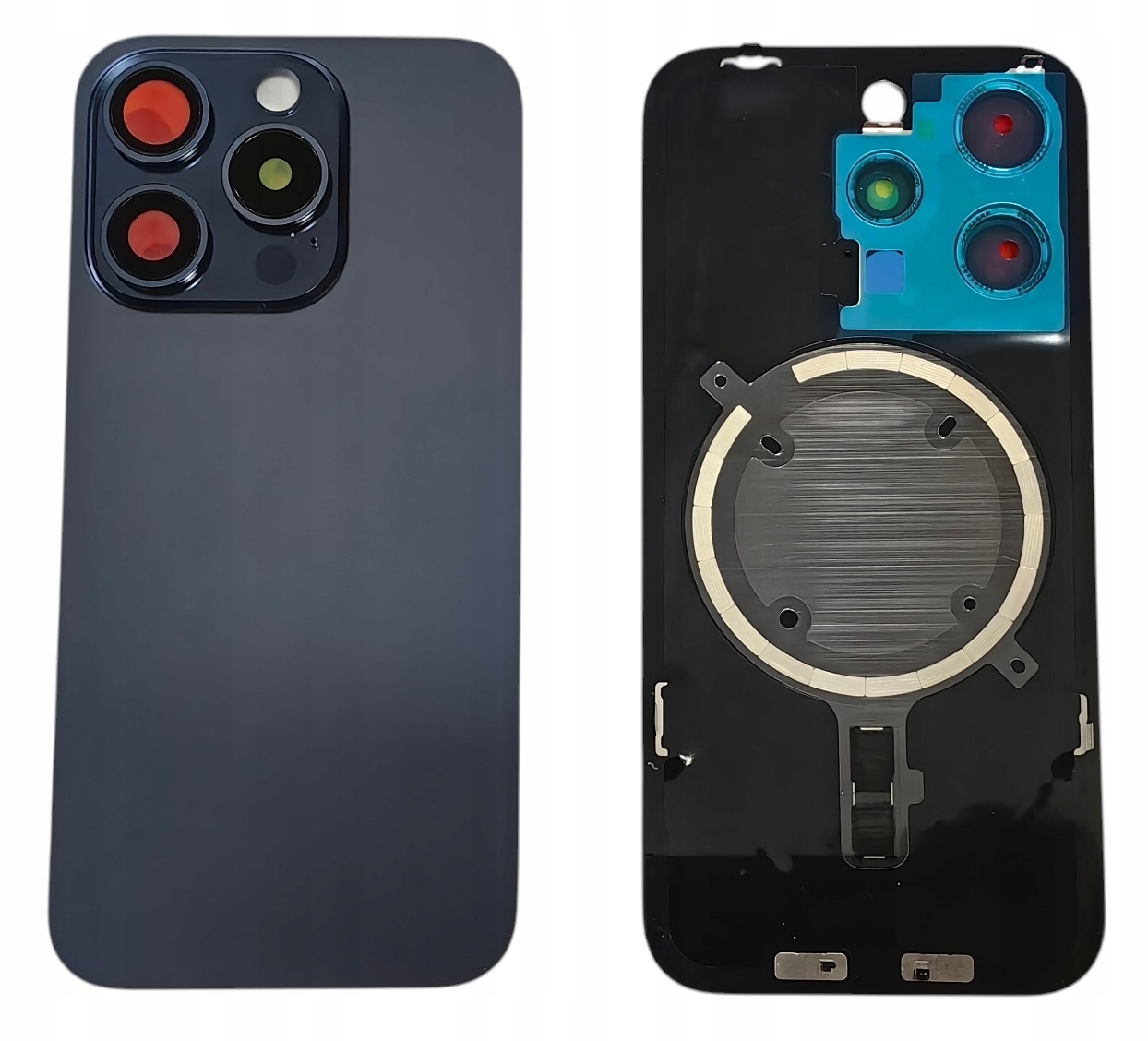 Obudowa, Panel Tył Uzbrojony Z Magsafe Pasuje Do Iphone 15 Pro Blue