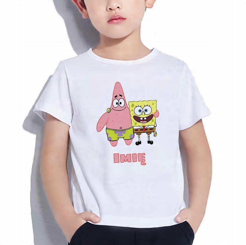 

Koszulka Dziecięca 86-92 Spongebob Imię Wzory