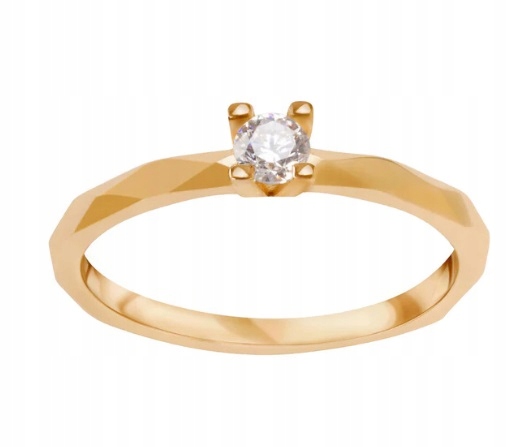 Złoty Pierścionek r12 PZ19135 Verona Jewellery