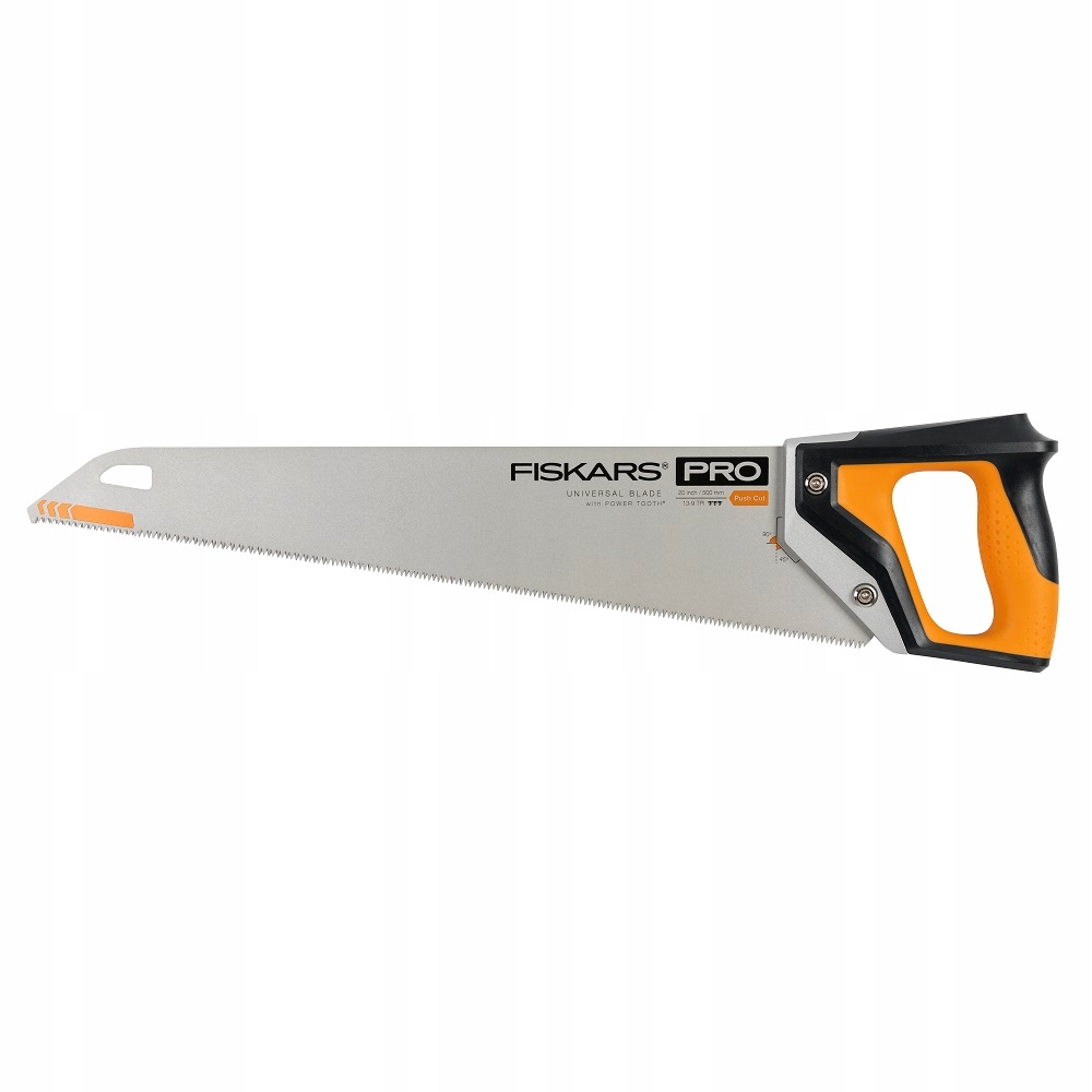 Fiskars PowerTooth Piła do drewna laminatu Pcv ręczna 500 mm 9 Tpi płatnica
