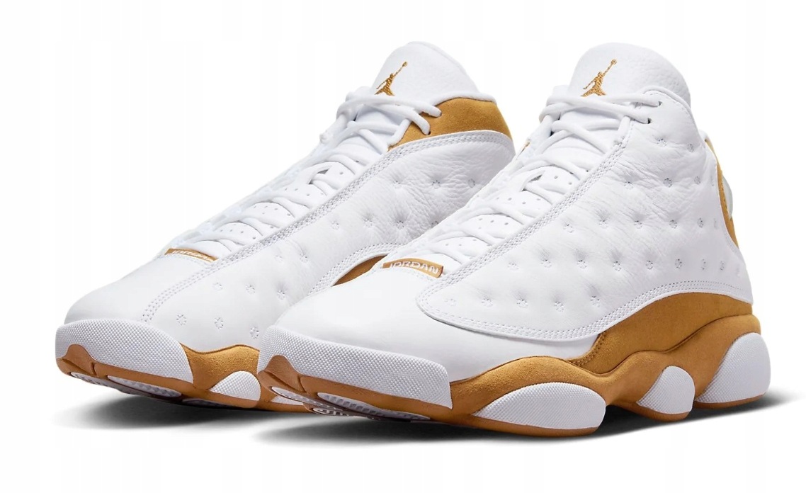 Buty Męskie Nike Air Jordan 13 Retro Wheat Skórzane Zamszowe 414571-171 42