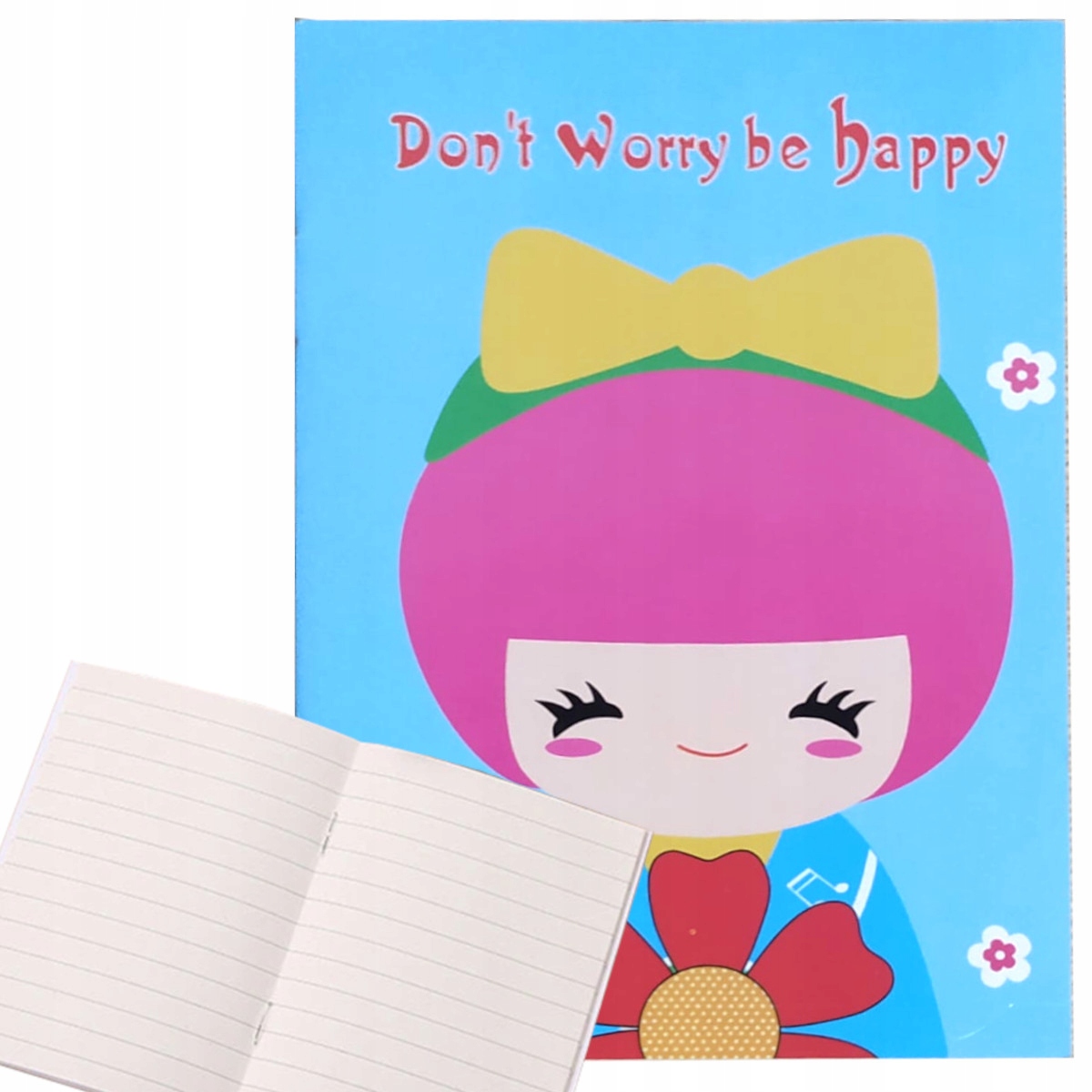 ZESTAW NOTESÓW NOTESIK KIESZONKOWY NOTES MAŁY NOTESY MINI SŁODKI PREZENT Kolor dominujący odcienie zieleni