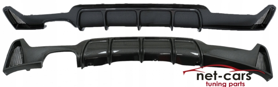 DYFUZOR BMW 4 F32 33 36 M PERFORMANCE CARBON 00- Strona zabudowy tył