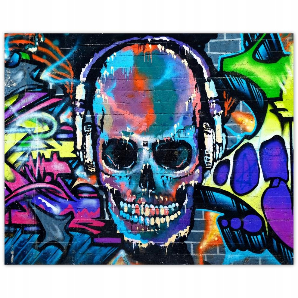 

Plakat 50x40 Graffiti Sztuka uliczna