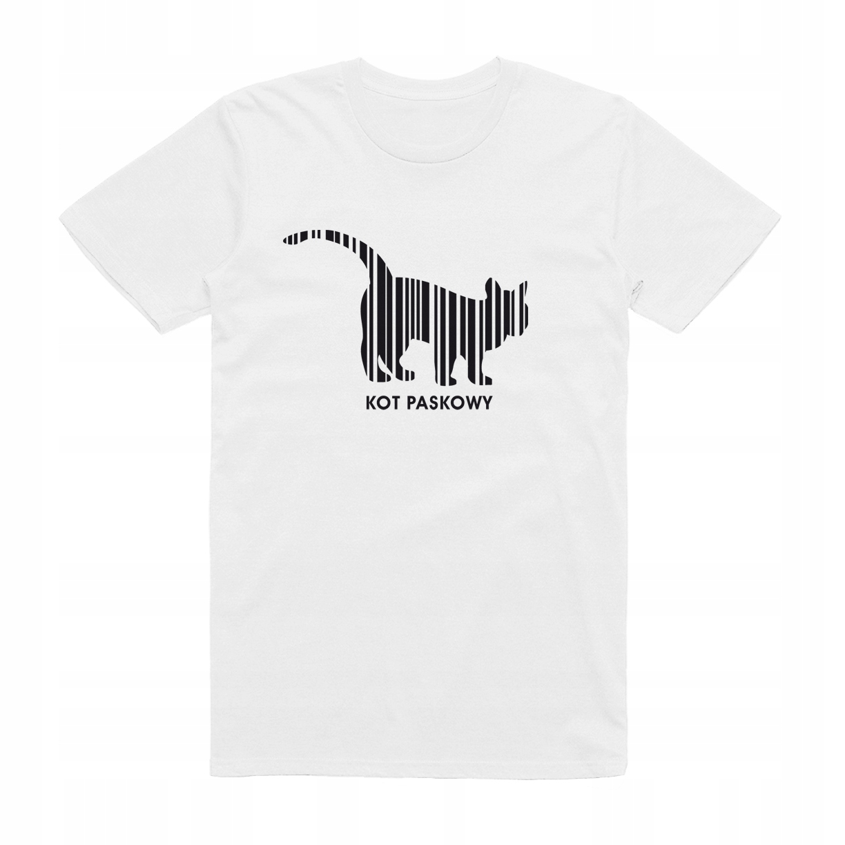 

XL - Koszulka T-shirt Kot Paskowy Kreskowy Prezent