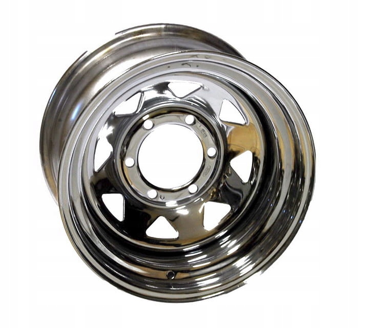 FELGA STALOWA 4X4 6 139 7 ET 25 16x8 NISSAN CHROM