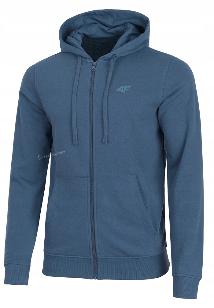 4F Męska Bluza Z Kapturem Bawełna Rozpinana rozm XXL