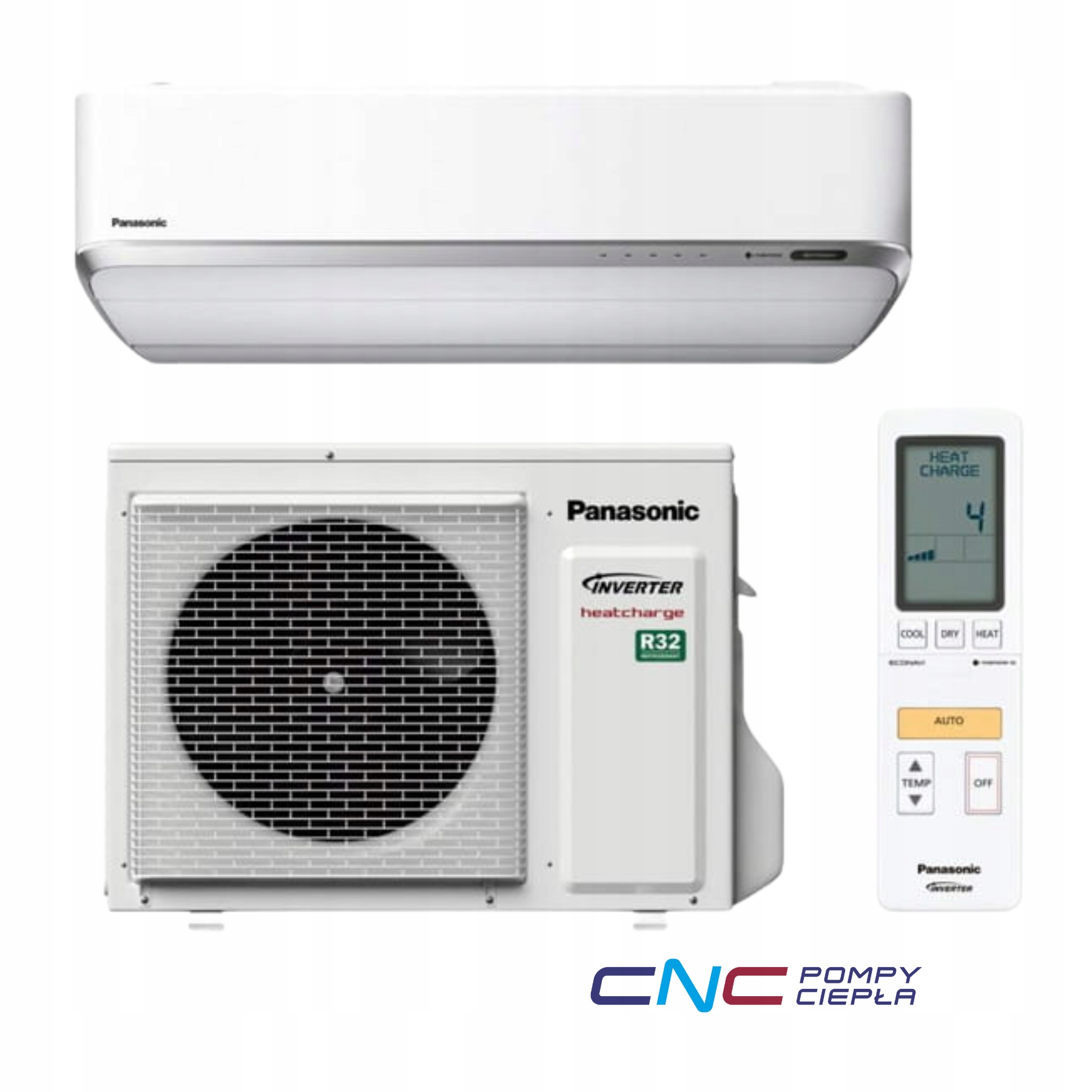 Klimatyzator Panasonic 2,5 kW KIT-VZ9SKE, Kolor biały, Timer 24 H, Econavi