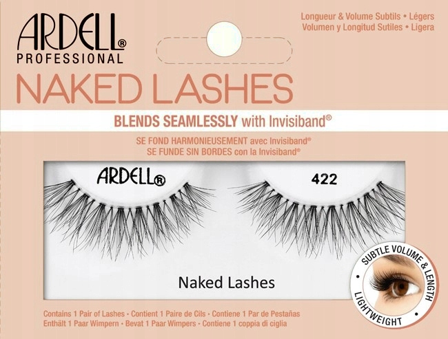 

Ardell Naked Lashes Sztuczne rzęsy na pasku 422
