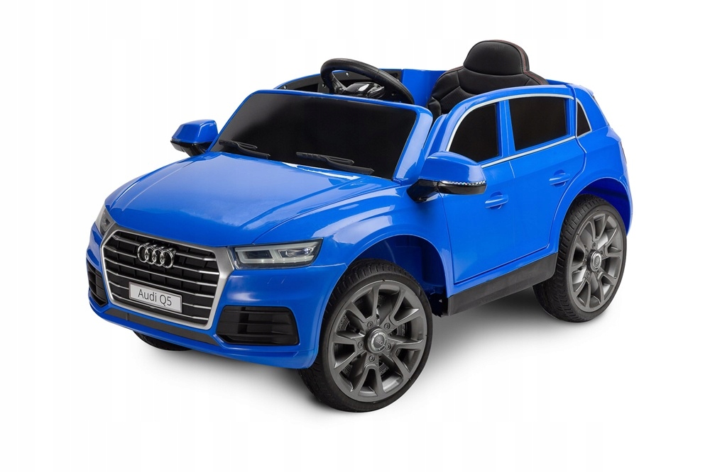 Pojazd na akumulator Toyz Audi Q5 koła Eva, siedzisko ekoskóra blue