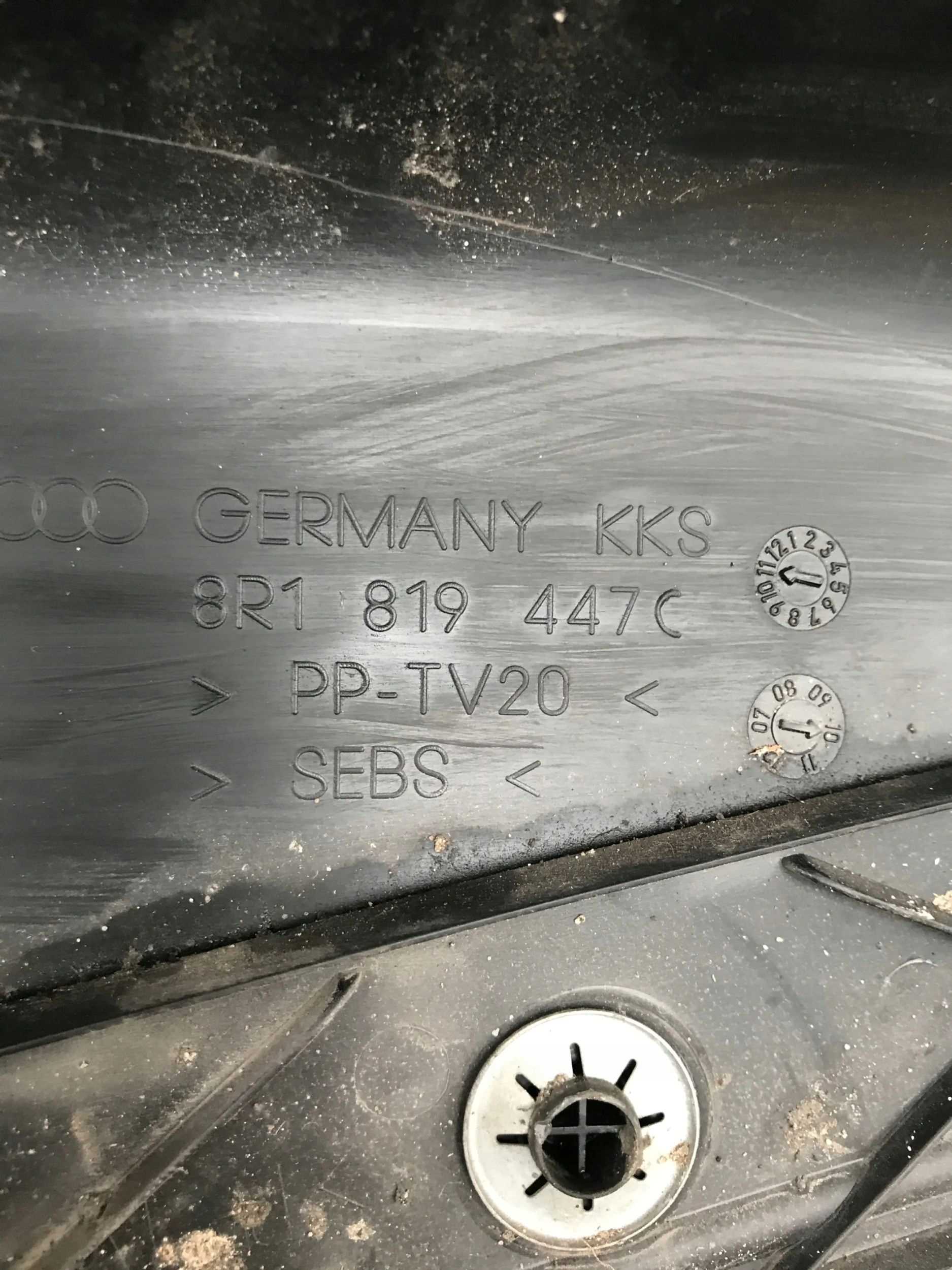 torpedo AUDI Q5 8R1819447C EUROPA