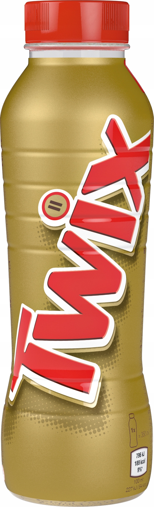Levně Twix Mléčný nápoj s příchutí karamelové čokolády a koláčků 350 ml 8 Kusů