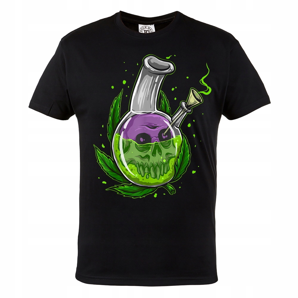 

Koszulka Marihuana Czacha Bongo Liść Konopii