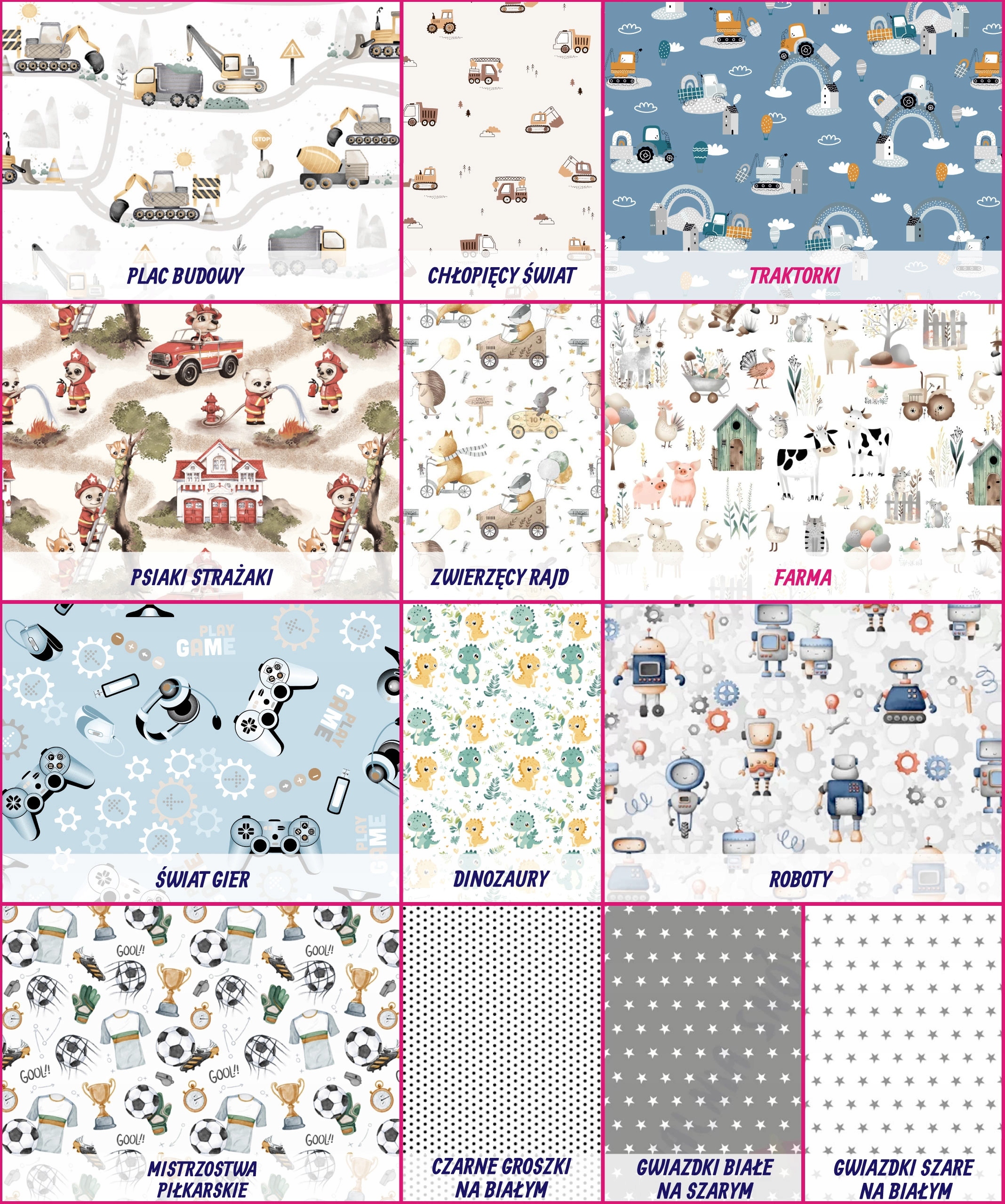 Prześcieradło 100x100 z gumką do kojca, łóżeczka na materac Bawełna - WZORY Bohater / Bajka Inny