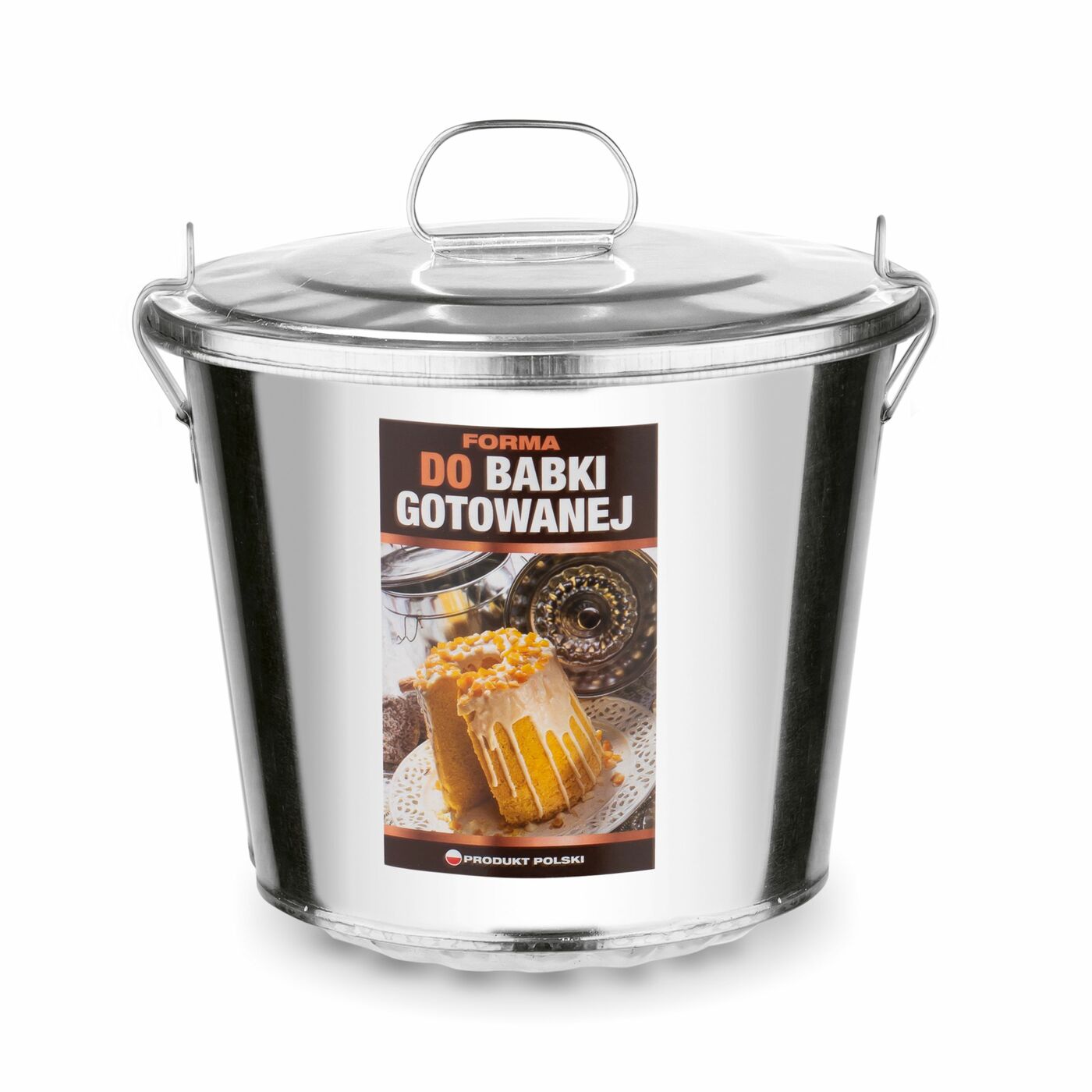 

Forma Do Babki Gotowanej z pokrywką Mała babka