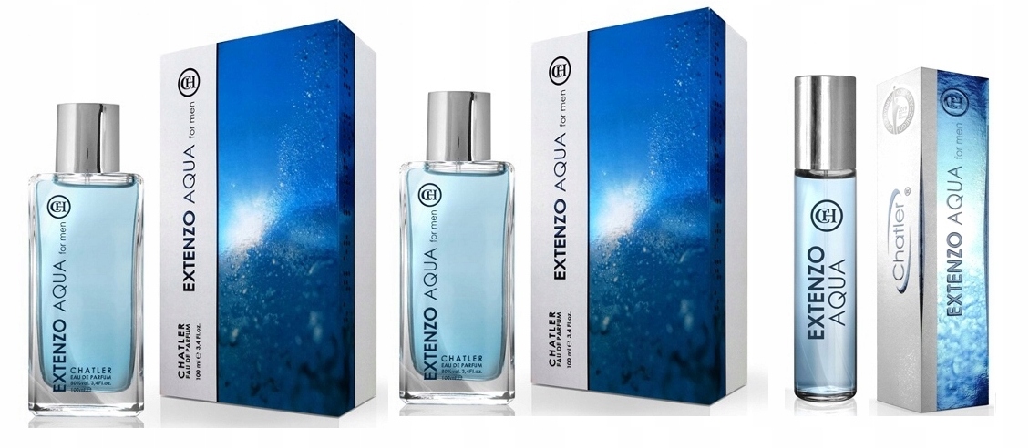 Chatler Extenzo Aqua Men 2x100ml 30ml parfémovaná voda