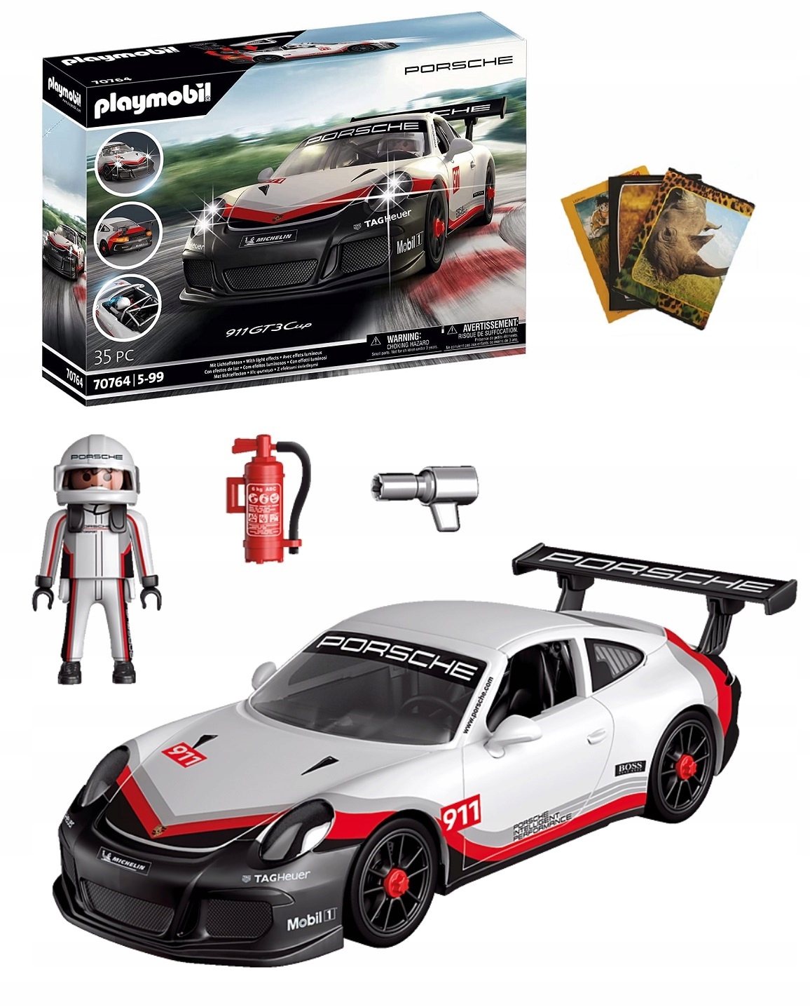 

Klocki Playmobil 70764 Porsche 911 GT3 Cup Światło