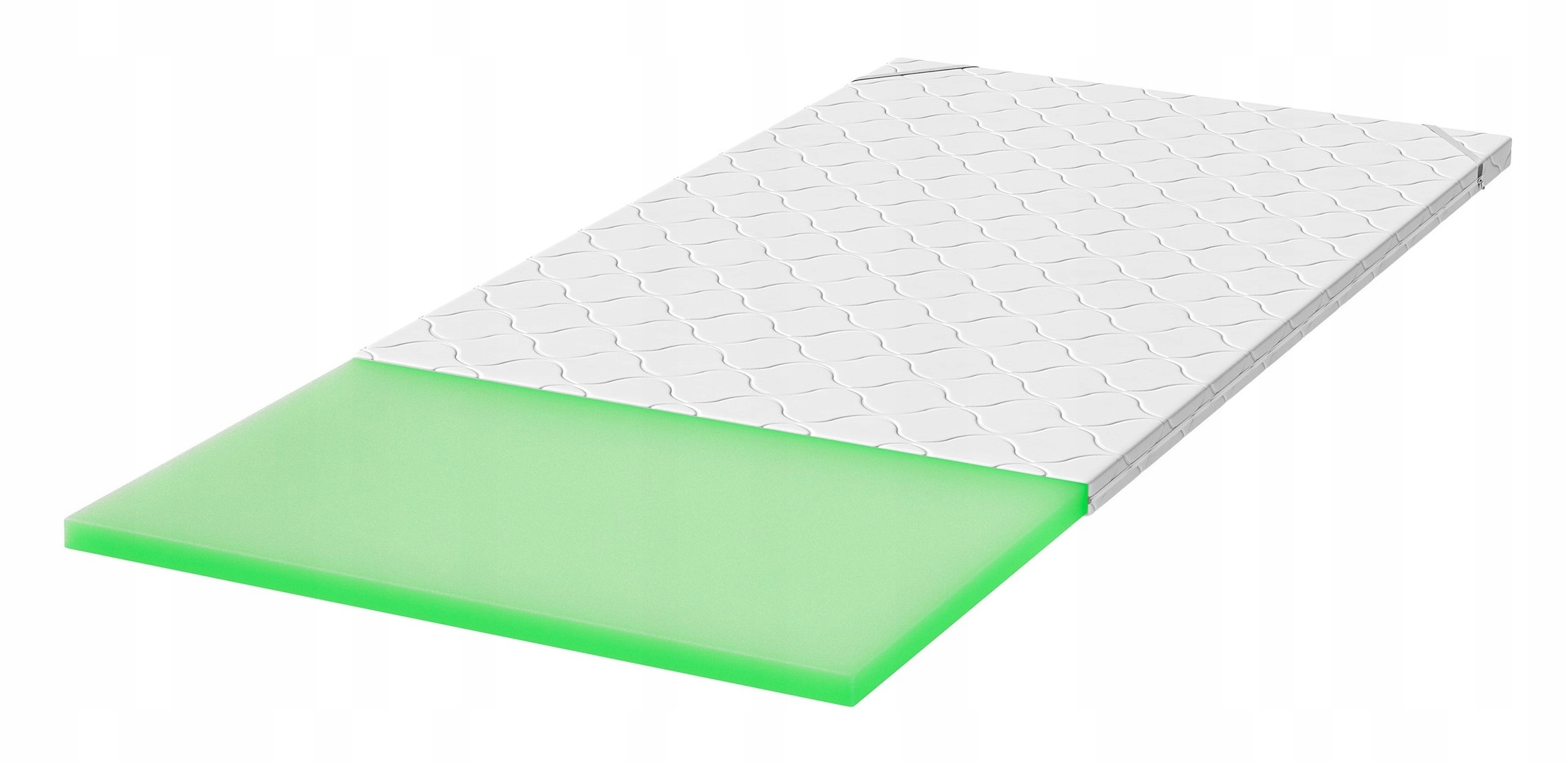 Matrace 120x200 z pěnového povrchu s středně tvrdým potahem Pur 5 cm