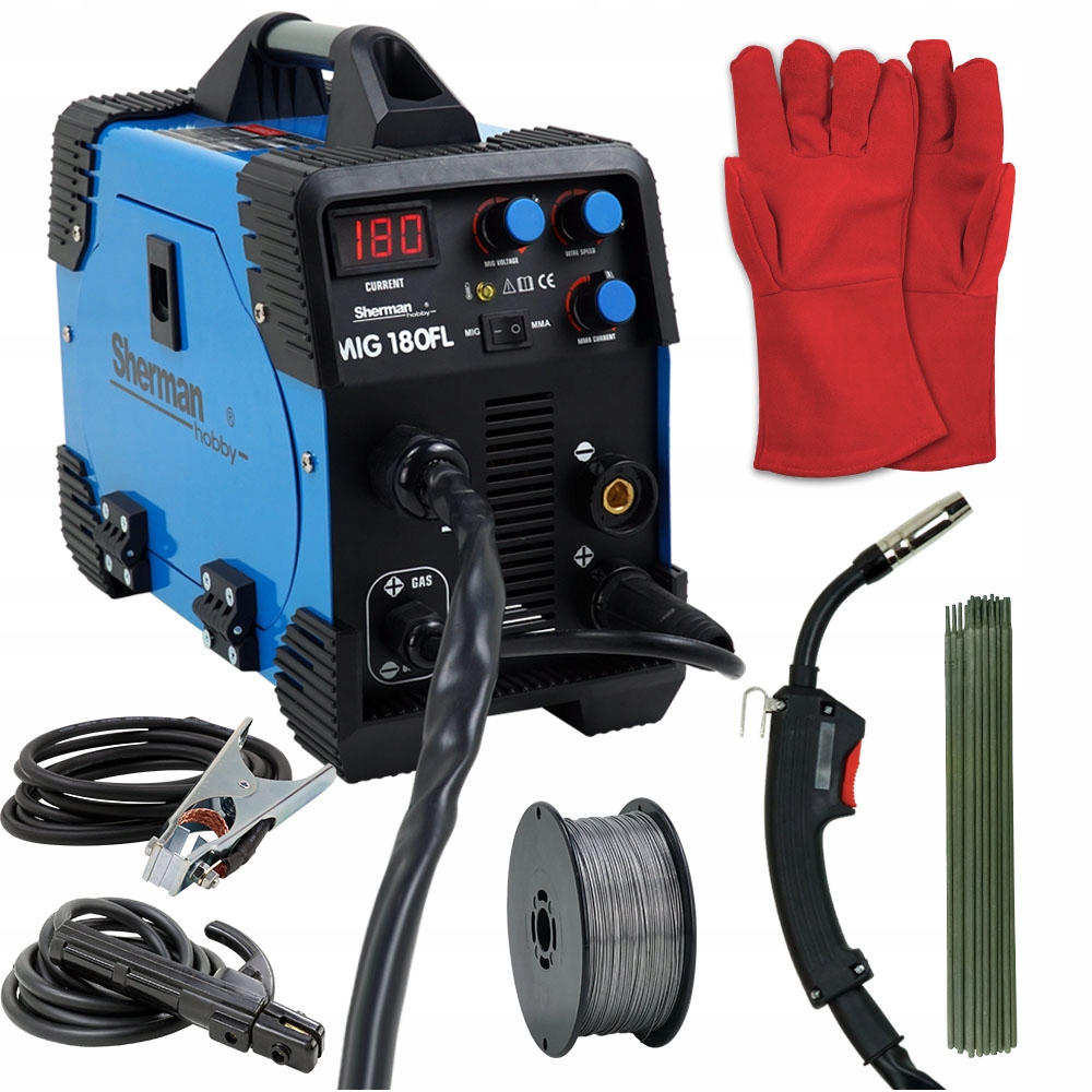 Spawarka MIGOMAT Sherman MIG 180A MMA FLUX 230V