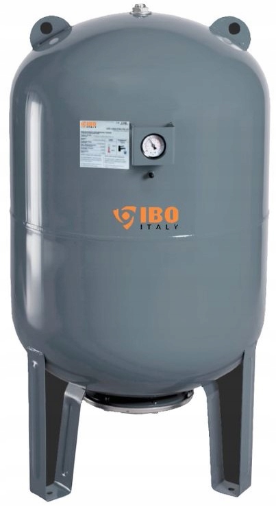 Zbiornik Hydroforowy Hydrofor Przeponowy Pionowy Z Manometrem 200L Ibo Gbv