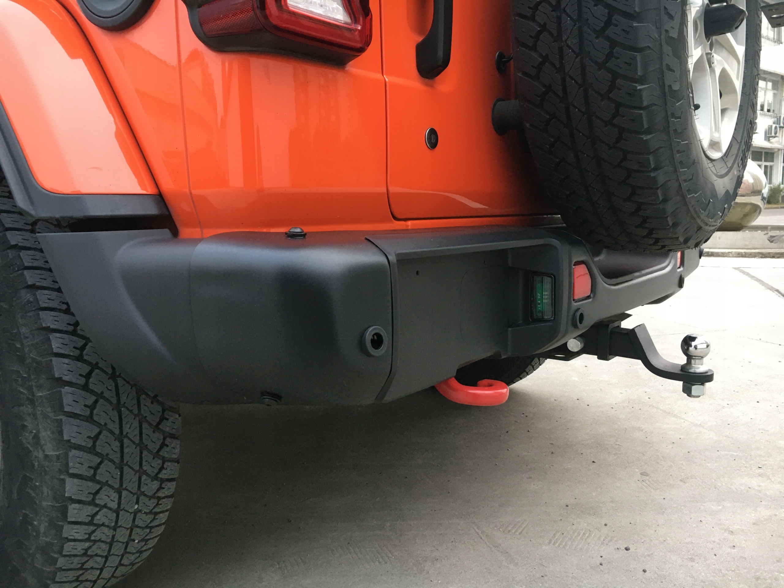 Zderzak Aluminiowy JEEP WRANGLER JL Anniversary tył z adapterami PDC Producent części Inny