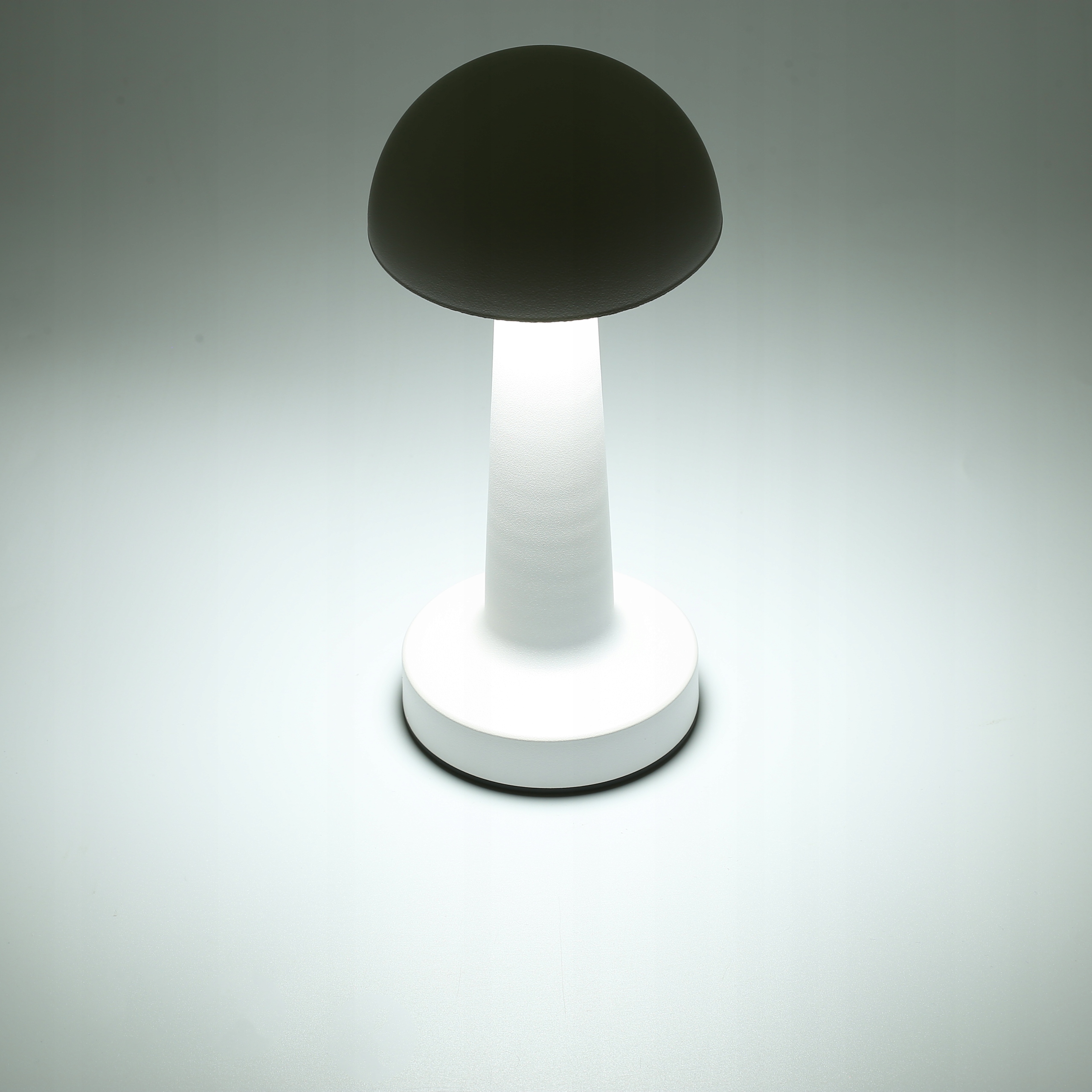 BEZPRZEWODOWA LAMPKA DO RESTAURACJI HOTELU DOTYK LED GRZYBEK 3 TRYBY NOCNA Długość/wysokość 21 cm