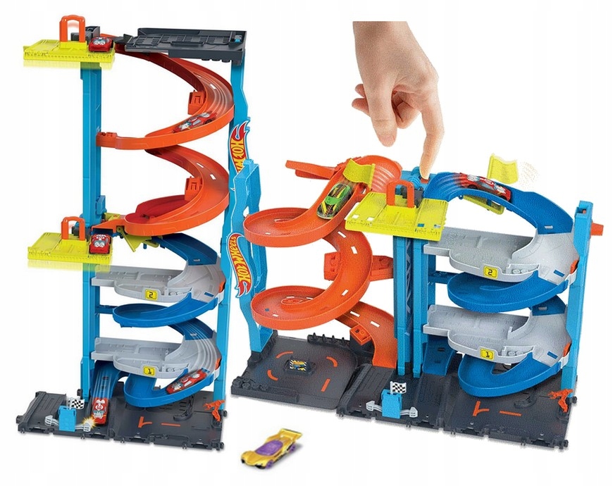 

Hot Wheels Zestaw Wyścigowa Wieża z transformacją