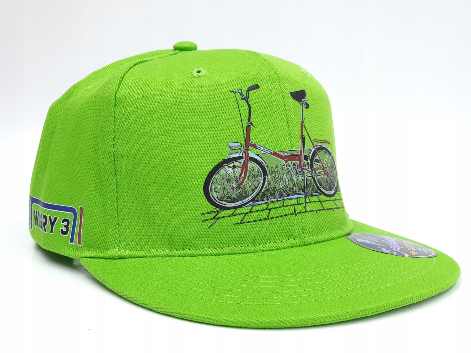 Czapka z daszkiem Romet Wigry 3 PRL zielona ORYGINAŁ DLBIKES