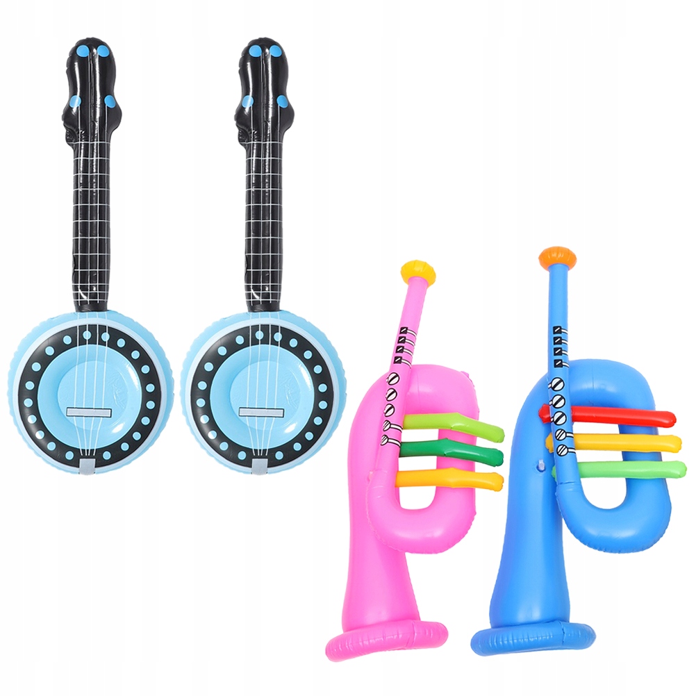 4 szt. Nadmuchiwane instrumenty nadmuchiwane Banjo