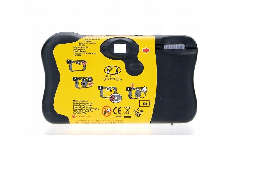 Aparat jednorazowy KODAK Fun Saver 27 zdjęć Model Fun Saver