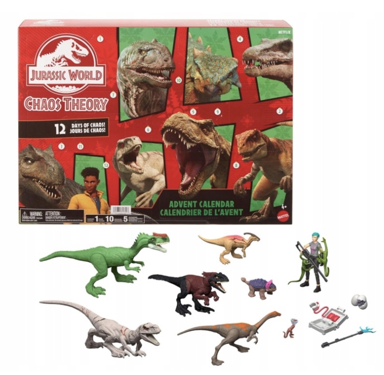 Zestaw Jurassic World – Kalendarz Adwentowy Chaos Theory Zabawka