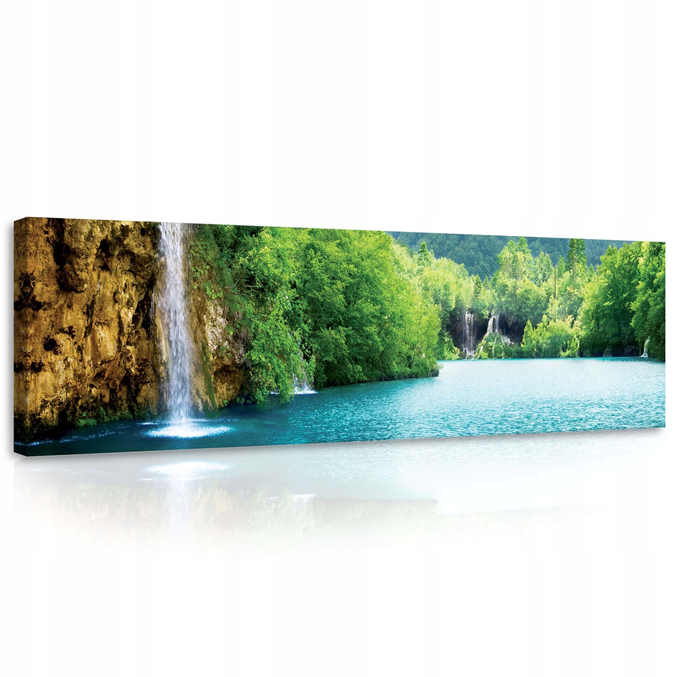 Obraz 145x45 Klid Tyrkysového jezera Naturalismus do obývacího pokoje