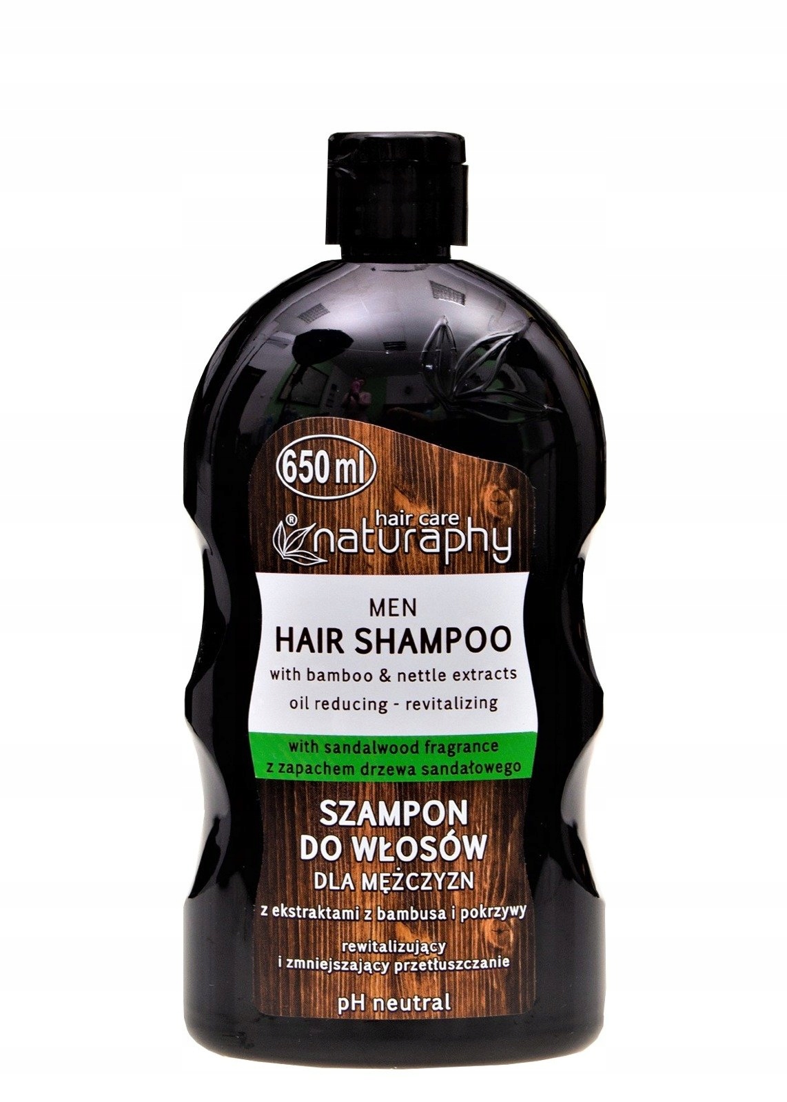 

Szampon do włosów dla mężczyzn, drzewo sand. 650ml