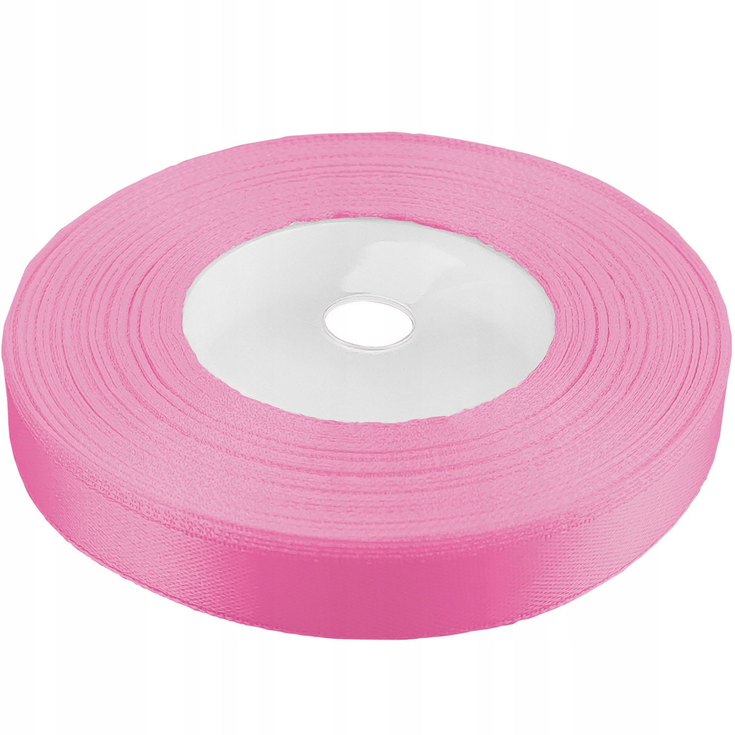 

Wstążki wstążka tasiemka satynowa różowa 12mm 32mb