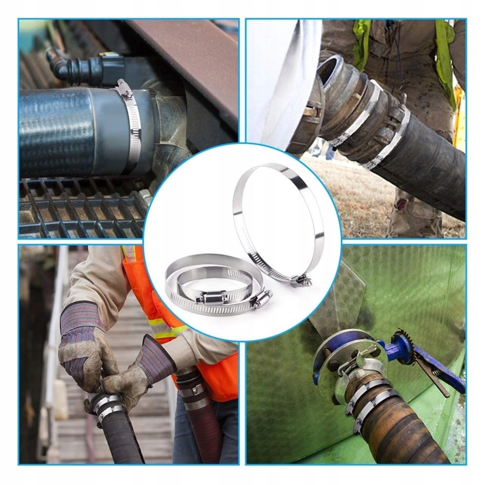 Opaska Zaciskowa Obejma Węża Węży Rury Pompy Basenu Opaski INTEX BESTWAY W2 Waga produktu z opakowaniem jednostkowym 0.04 kg