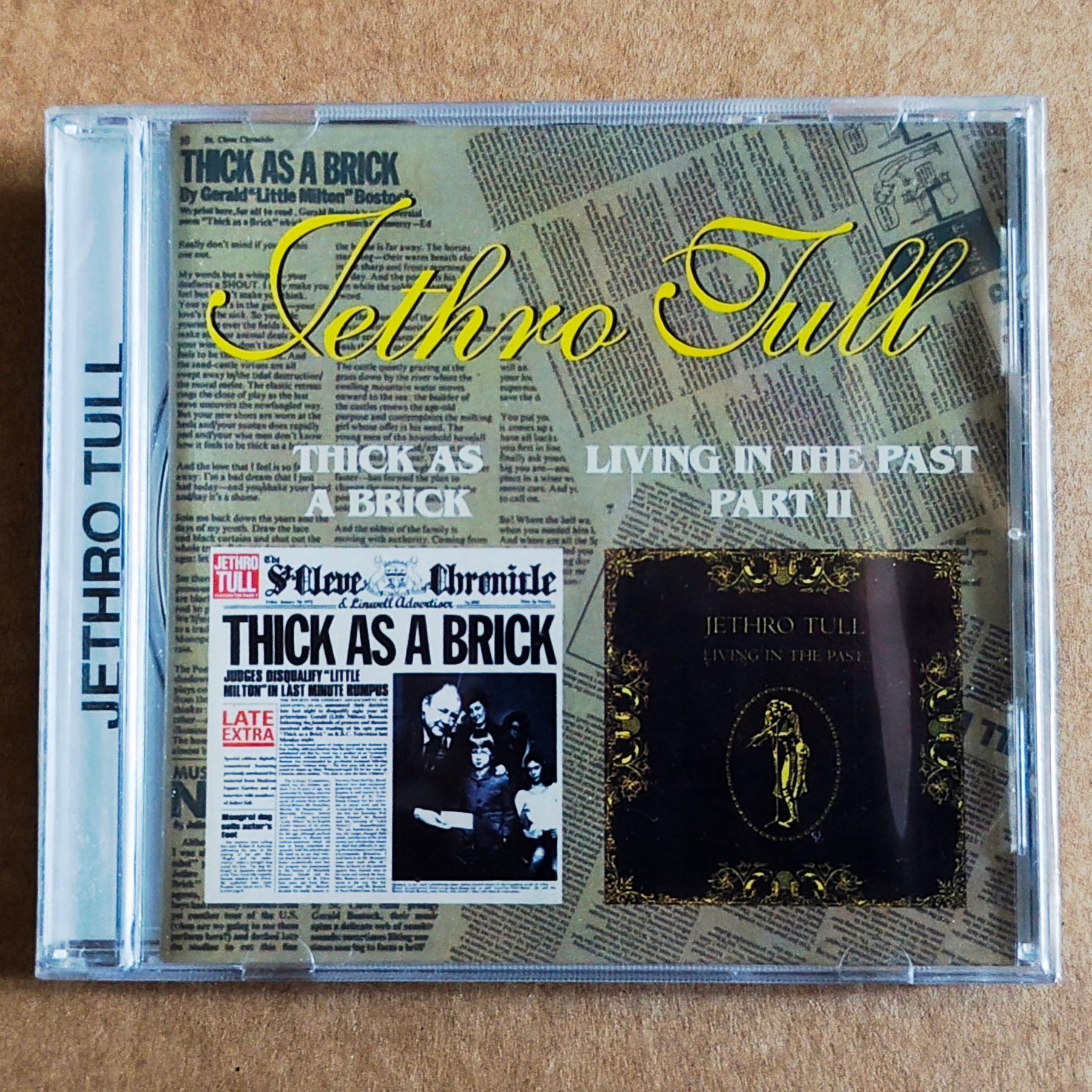Thick As A Brick/ Living In The Past Part II Jethro Tull CD • Opinie ...