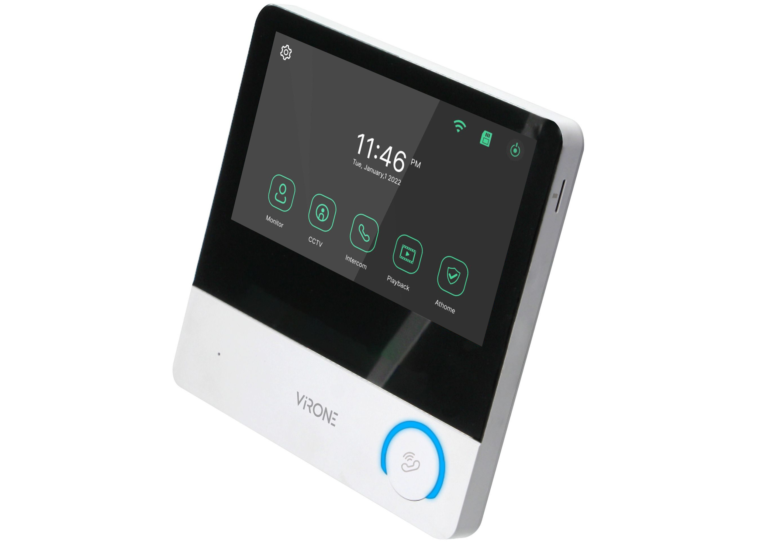 Video monitor na rozšírenie videodomofónu Virone VDP-60FHD Ceti Full Hd 7"